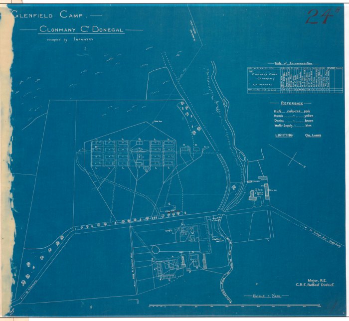 Glenfield Camp Map