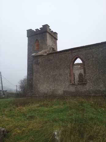 Straid Church, first phase completed, January 2017